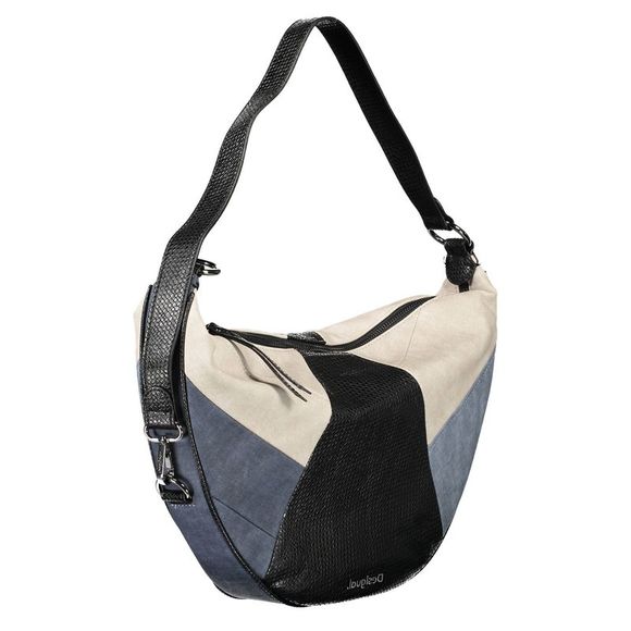 Desigual Blue Polyurethane Women's Handbag - Picture 3 of 3